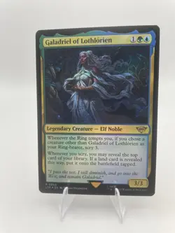Galadriel of Lothlorien Foil - NM Lord of the Rings: MTG - Image 2
