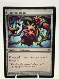 Gorgon's Head - Born of the Gods : Magic: The Gathering LP - Image 1