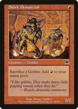 Skirk Prospector - Onslaught : Magic: The Gathering LP - Image 3