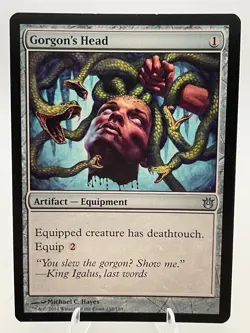 Gorgon's Head - Born of the Gods : Magic: The Gathering LP - Image 1
