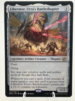 Liberator, Urza's Battlethopter - The Brothers' War : Magic: The Gathering NM - Image 1