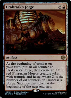 Urabrask's Forge R Phyrexia: All Will Be One 153 Magic The Gathering - Image 1
