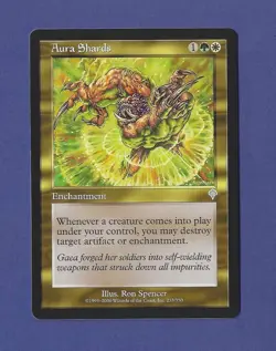 2000 Magic the Gathering - Aura Shards - Invasion MTG - Image 1