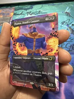 Thanos, Death's Consort (Borderless) Commander: Marvel Super Heroes Regular - Image 3