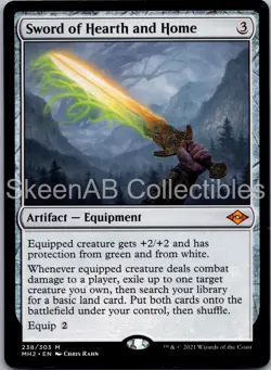 MTG SkeenAB Sword of Hearth and Home Modern Horizons 2 NM - Image 1