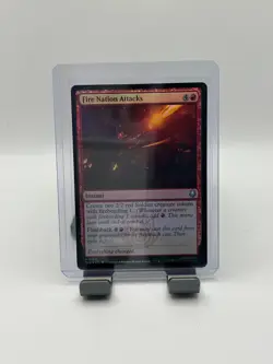 MTG, Fire Nation Attacks FOIL $3 ORDER MIN 133 NM Avatar: The Last Airbender - Image 1
