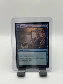 MTG, Sokka's Haiku FOIL $3 ORDER MIN 71 NM Avatar: The Last Airbender Foil - Image 1