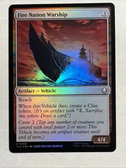 Fire Nation Warship Avatar: The Last Airbender Foil - Image 1