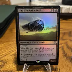 The Fire Nation Drill Avatar: The Last Airbender Foil MTG 0098 Rare - Image 1
