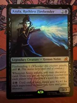 Azula, Ruthless Firebender 101 Avatar: The Last Airbender Foil NM - Image 1