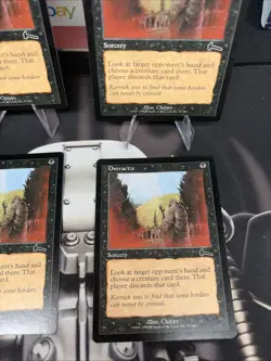 4x PLAYSET Of Ostracize Urza's Legacy Regular Magic The Gathering Mp Vintage - Image 2