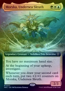 Morska, Undersea Sleuth - Extended Art (Foil) (MKC) Murders at Karlov Manor - Image 1