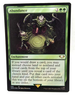 Abundance - Warhammer 40,000 - Surge Foil - Rare - Mtg - 40k 210 - Image 1