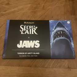Secret Lair - Jaws: Terror of Amity Island - Rainbow Foil Edition (Sealed) MTG - Image 1