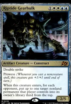 Riptide Gearhulk 219 Mythic Promo Pack: Aetherdrift Magic: The Gathering LP - Image 1