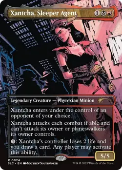 Xantcha, Sleeper Agent Encyclopedia Secret Lair 24 Near Mint - Image 1