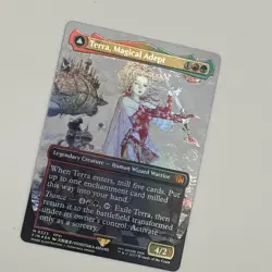 Terra, Magical Adept (Borderless) EN [FIN - 323] - NM [Foil] TCG MTG - FREE SHIP - Image 3