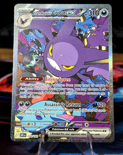 Team Rocket's Crobat ex (234/182) [Scarlet & Violet: Destined Rivals] NM-MINT - Image 2