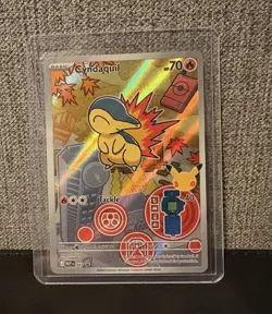 Pokemon first partner series 2 - Totodile048/cyndaquil 047/chikorita046 Mint co. - Image 2