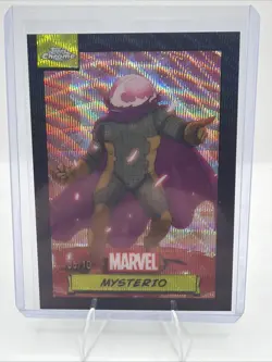 2024 Topps Chrome Marvel Mysterio Black Wave 5/10 - Image 1
