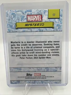 2024 Topps Chrome Marvel Mysterio Black Wave 5/10 - Image 2