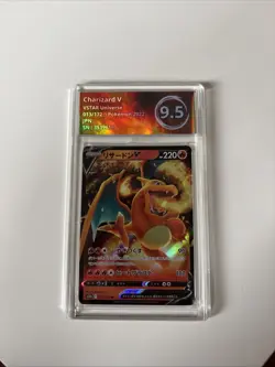Charizard v 013/172 S12a VSTAR Universe Holo (Japanese) GetGraded 9.5 Mint+ - Image 1
