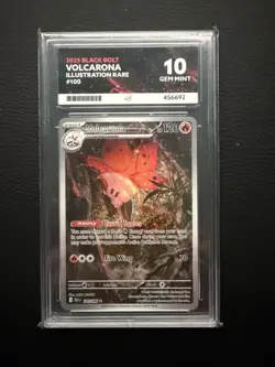 ACE 10 - Volcarona 100/086 Sv: Black Bolt Holo - Illustration Rare - Image 4