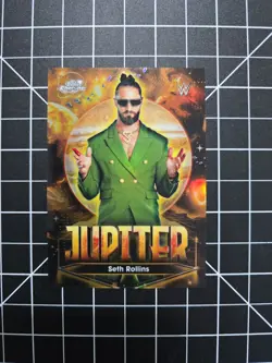 2026 Topps Cosmic Chrome WWE Seth Rollins Planetary Pursuit Jupiter PPJ-3 - Image 1