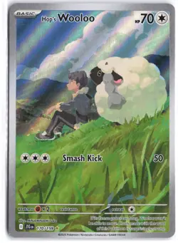 Hop's Wooloo 170/159 Illustration Rare Journey Together Pokemon NM - Image 1