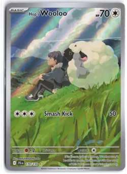 Hop's Wooloo 170/159 Illustration Rare Journey Together Pokemon NM - Image 1