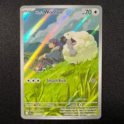 Hop's Wooloo 170/159 - Pokemon Journey Together Illustration Rare IR Full Art NM - Image 1