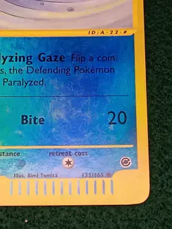 Pokemon Company Totodile 135/165 Expedition Base Set Reverse Holo 50 HP 2002 - Image 5