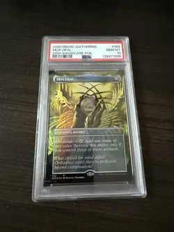 Mox Opal MTG English Borderless NM Foil Double Masters 2XM Gem MT PSA 10 - Image 2