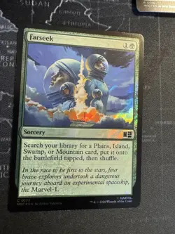 Farseek - 0173 - NM - Commander: Marvel Super Heroes - MTG - SURGE FOIL - Image 1