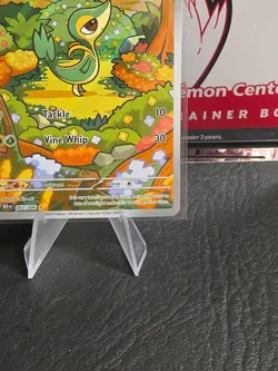 Pokemon TCG Snivy Card 087/086 Sv: Black Bolt Special Illustration Rare Holo NM - Image 4