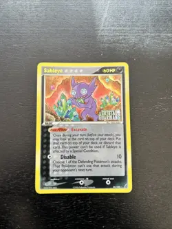 Pokemon TCG Sableye EX Crystal Guardians 10/100 Holo Rare Stamped - Image 1