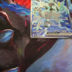 Pokemon TCG Surging Sparks Black Kyurem EX Holo Ultra Rare Card 218/191 - Image 5