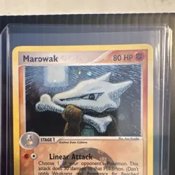 Pokemon Marowak 80 HP Holo Rare Reverse Holo 7/112 EX FireRed & LeafGreen 2004 - Image 2
