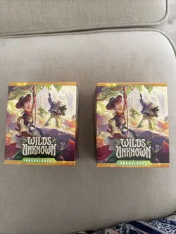 Disney Lorcana Wilds Unknown Sealed pre Release Kit - Image 1