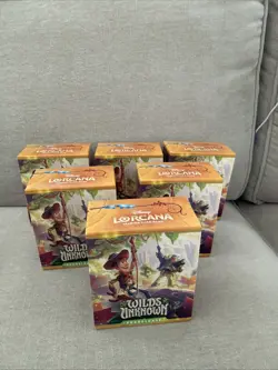 Disney Lorcana Wilds Unknown Sealed pre Release Kit - Image 2