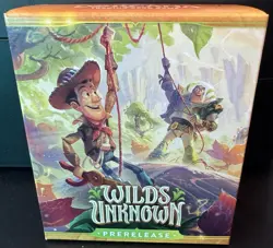 Disney Lorcana Wilds Unknown Sealed pre Release Kit - Image 1