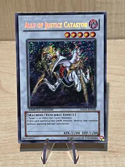 YuGiOh - Ally Of Justice Catastor - HA01-EN026 - Limited Edition - Secret Rare - Image 3