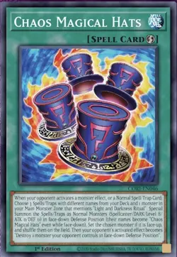 Chaos Magical Hats Chaos Origin Presale 7/3 Yu-Gi-Oh! CORI-EN046 - Image 1
