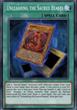 UNLEASHING THE SACRED BEASTS Chaos Origin Presale 7/3 Yu-Gi-Oh! CORI-EN - Image 1