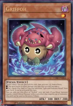 Griffoh Chaos Origin Presale 7/3 Ultra Rare Yu-Gi-Oh! CORI-EN - Image 1