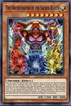 THE ORCHESTRATOR OF THE SACRED BEASTS Chaos Origin Presale 7/3 Yu-Gi-Oh! CORI-EN - Image 1