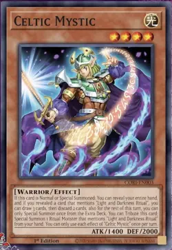 Celtic Mystic Chaos Origin Presale 7/3 Yu-Gi-Oh! CORI-EN003 - Image 1