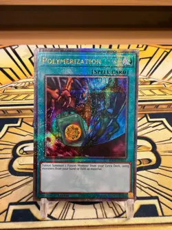 Yugioh Polymerisation Quarter Century Secret Rare RA03-EN051 - Image 1