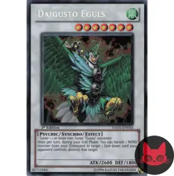 Yugioh Daigusto Eguls HA05-EN054 Secret Rare 1st Edition LP - Image 1