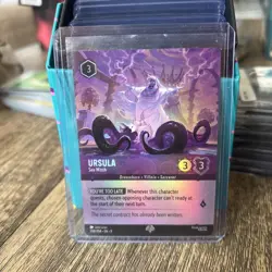 5x Ursula - Sea Witch 208/204 Epic Holofoil Fabled NM Disney Lorcana - Image 1